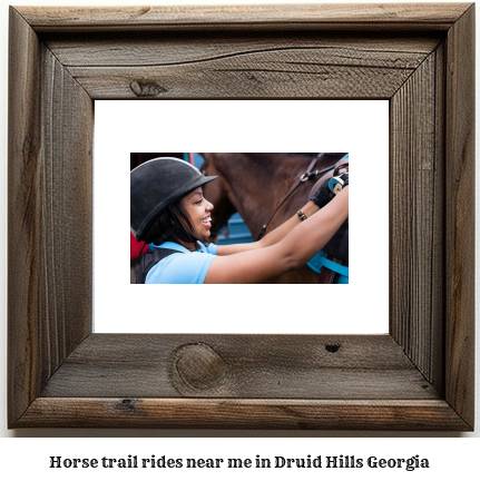 horse trail rides near me in Druid Hills, Georgia